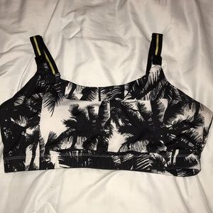 Fabletics Palm Printed Sports Bra